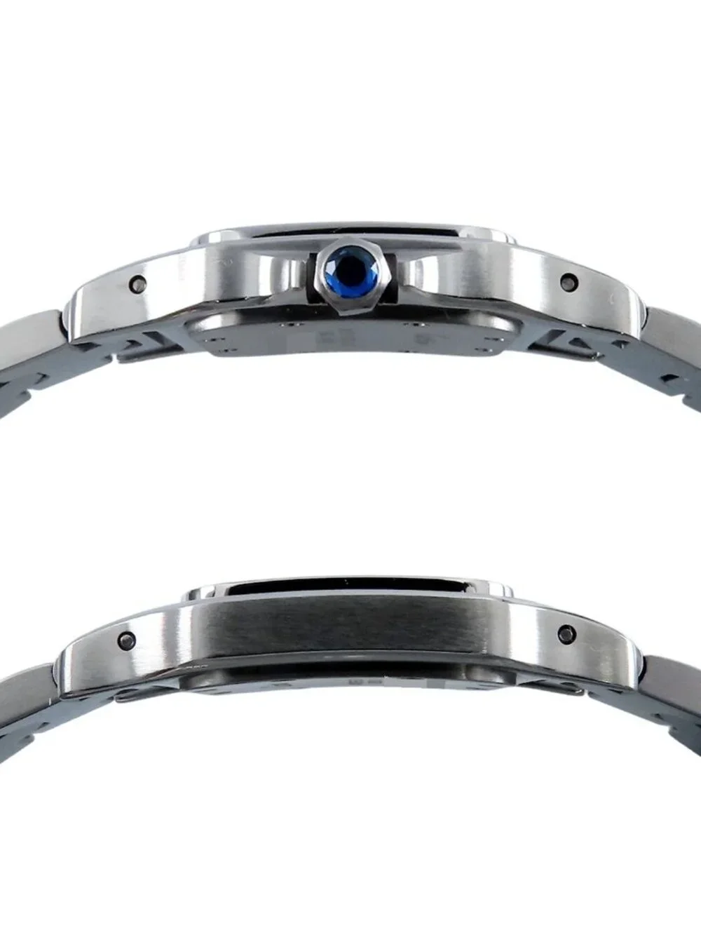 Cartier Santos Galbee SM Ivory SS Santos de Cartier Watch Quartz